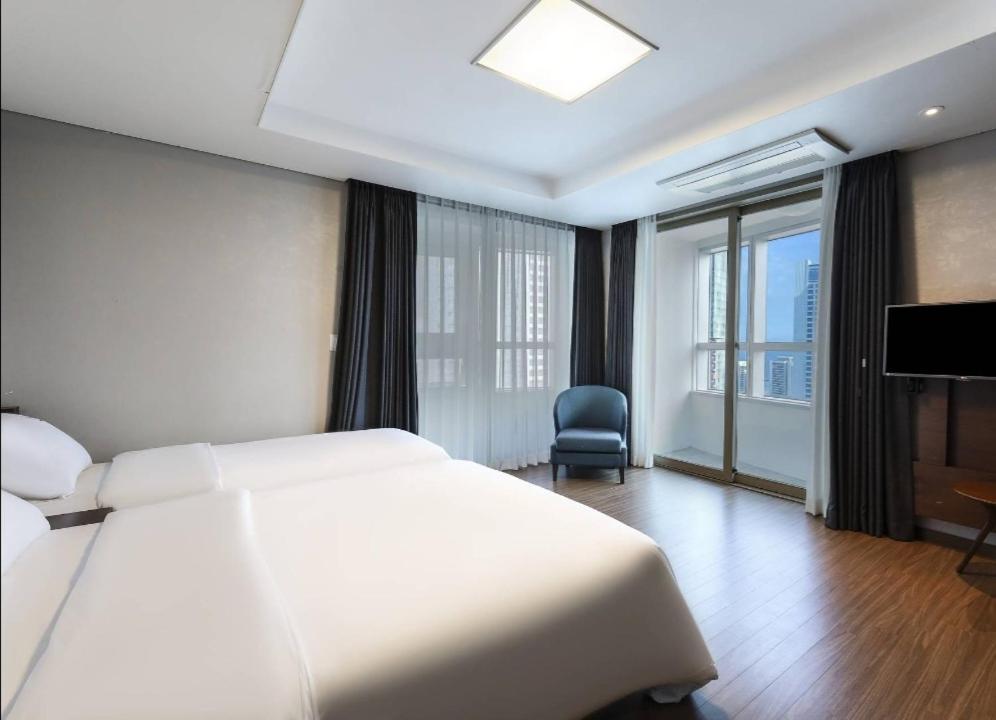Haeundae Wide Ocean View & Residence Busan Exterior foto